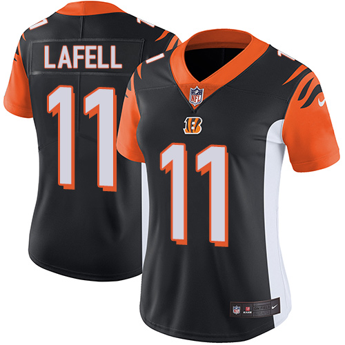Nike Bengals #11 Brandon LaFell Black Team Color Women's Stitched NFL Vapor Untouchable Limited Jersey