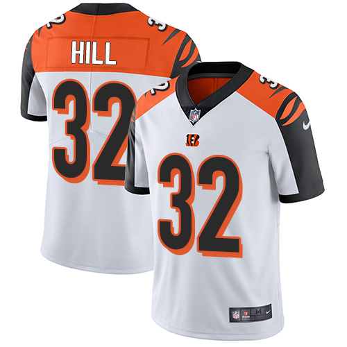 Nike Bengals #32 Jeremy Hill White Youth Stitched NFL Vapor Untouchable Limited Jersey