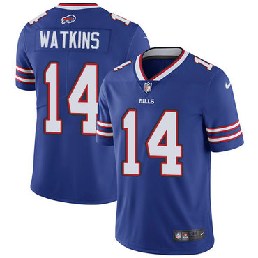 Nike Bills #14 Sammy Watkins Royal Blue Team Color Men's Stitched NFL Vapor Untouchable Limited Jersey