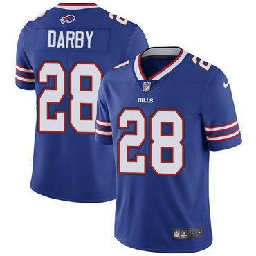 Nike Bills #28 Ronald Darby Royal Blue Team Color Men's Stitched NFL Vapor Untouchable Limited Jersey