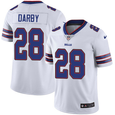 Nike Bills #28 Ronald Darby White Youth Stitched NFL Vapor Untouchable Limited Jersey