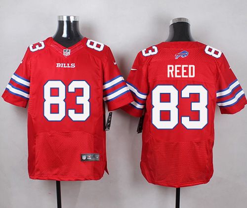 Nike Bills #83 Andre Reed Red Men's Stitched NFL Elite Rush Jersey