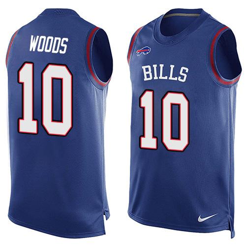 Nike Bills #85 Charles Clay Royal Blue Team Color Men's Stitched NFL Vapor Untouchable Limited Jersey