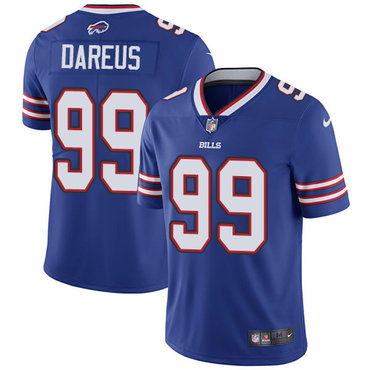 Nike Bills #99 Marcell Dareus Royal Blue Team Color Men's Stitched NFL Vapor Untouchable Limited Jersey