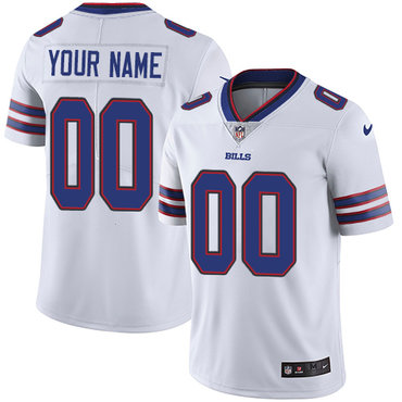 Nike Bills White Men's Customized Vapor Untouchable Player Limited Jersey