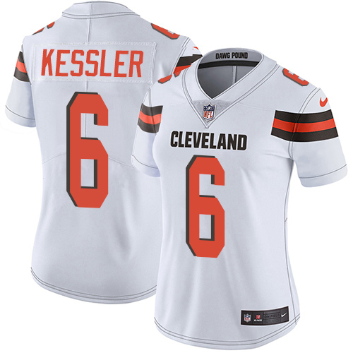 Nike Browns #6 Cody Kessler White Women's Stitched NFL Vapor Untouchable Limited Jersey - 副本