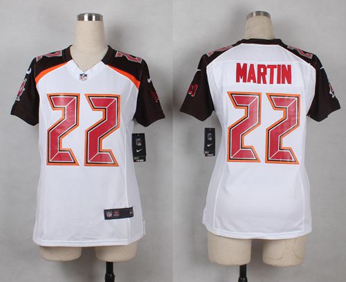 Nike Buccaneers #22 Doug Martin White Women's Stitched NFL New Elite Jersey