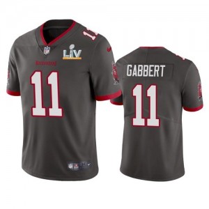 Nike Buccaneers 11 Blaine Gabbert Grey 2021 Super Bowl LV Limited Vapor Untouchable Limited Men Jersey