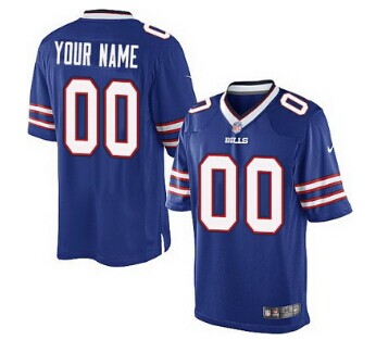 Nike Buffalo Bills Customized Light Blue Game Jersey