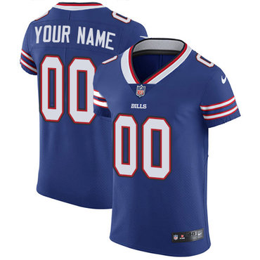 Nike Buffalo Bills Elite Royal Blue Home Men's Jersey NFL Vapor Untouchable Customized jerseys