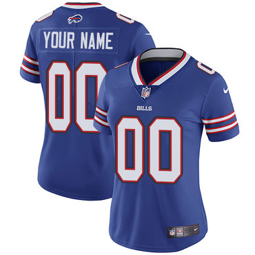 Nike Buffalo Bills Elite Royal Blue Home Women's Jersey  NFL  Vapor Untouchable Customized jerseys