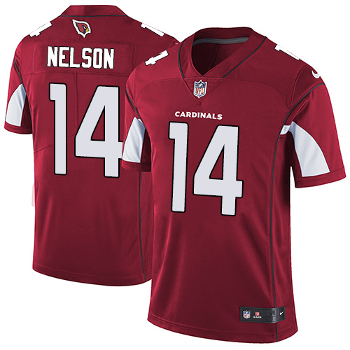 Nike Cardinals #14 J.J. Nelson Red Team Color Men's Stitched NFL Vapor Untouchable Limited Jersey