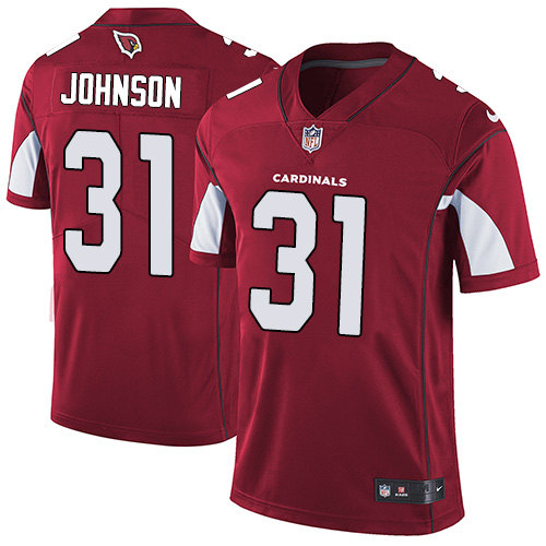 Nike Cardinals #31 David Johnson Red Team Color Men's Stitched NFL Vapor Untouchable Limited Jersey