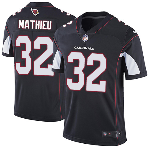 Nike Cardinals #32 Tyrann Mathieu Black Alternate Youth Stitched NFL Vapor Untouchable Limited Jersey