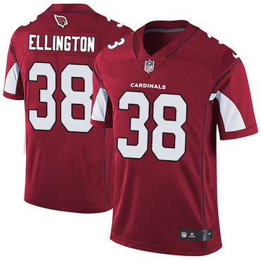 Nike Cardinals #38 Andre Ellington Red Team Color Men's Stitched NFL Vapor Untouchable Limited Jersey