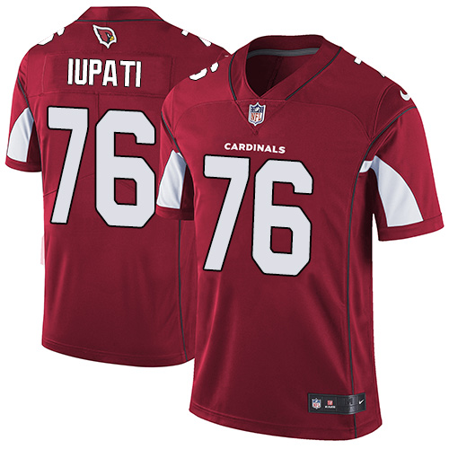 Nike Cardinals #76 Mike Iupati Red Team Color Men's Stitched NFL Vapor Untouchable Limited Jersey