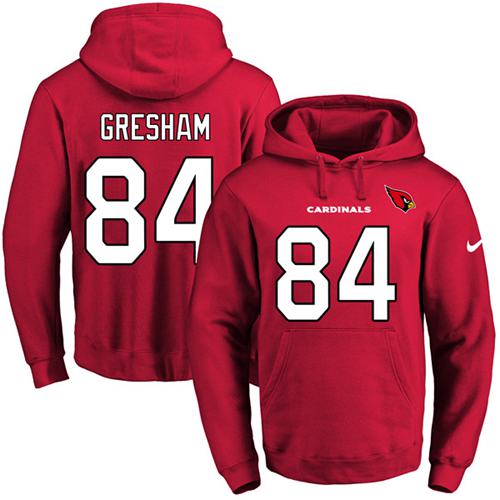 Nike Cardinals #84 Jermaine Gresham Red Name & Number Pullover NFL HoodieNike Cardinals #84 Jermaine Gresham Red Name & Number Pullover NFL Hoodie