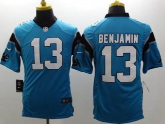 Nike Carolina Panthers #13 Kelvin Benjamin Blue Alternate NFL Game Jersey