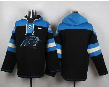 Nike Carolina Panthers Blank Black Player Pullover NFL Hoodie