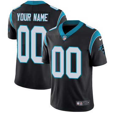 Nike Carolina Panthers Limited Black Home Youth Jersey NFL  Vapor Untouchable Customized jerseys