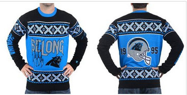 Nike Carolina Panthers Men's Ugly Sweater
