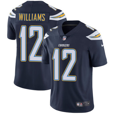 Nike Chargers #12 Mike Williams Navy Blue Team Color Youth Stitched NFL Vapor Untouchable Limited Jersey