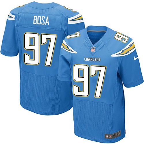 Nike Chargers #97 Joey Bosa Electric Blue Alternate Men's Stitched NFL New Elite Jersey