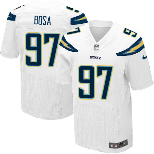 Nike Chargers #97 Joey Bosa White Men's Stitched NFL New Elite Jersey