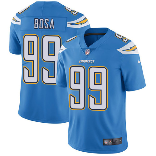 Nike Chargers #99 Joey Bosa Electric Blue Alternate Men's Stitched NFL Vapor Untouchable Limited Jersey