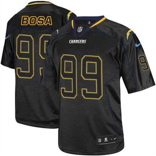 Nike Chargers #99 Joey Bosa Lights Out Black Men's Stitched NFL Elite Jersey