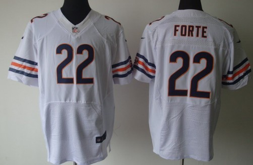 Nike Chicago Bears #22 Matt Forte White Elite Stitched Jersey
