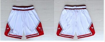 Nike Chicago Bulls White NBA Shorts