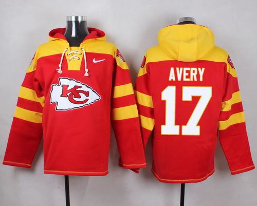 Nike Chiefs #17 Donnie Avery Red Player Pullover NFL Hoodie