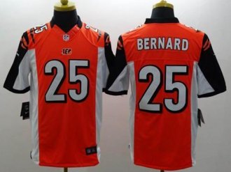 Nike Cincinnati Bengals #25 Giovani Bernard Orange Alternate NFL Limited Jersey