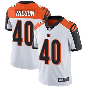 Nike Cincinnati Bengals #40 Brandon Wilson Men's Limited White Color Vapor Untouchable Jersey