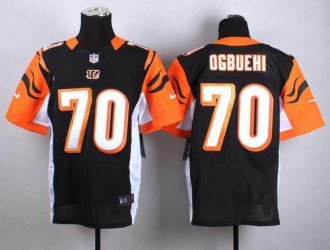 Nike Cincinnati Bengals #70 Cedric Ogbuehi Black Team Color Men's Stitched NFL Elite jersey