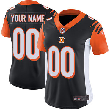 Nike Cincinnati Bengals Elite Black Home Women's Jersey NFL  Vapor Untouchable Customized jerseys