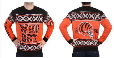 Nike Cincinnati Bengals Men''s Ugly Sweater