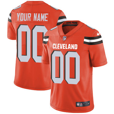 Nike Cleveland Browns  Elite Orange Alternate Youth Jersey NFL Vapor Untouchable Customized jerseys
