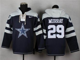 Nike Cowboys #29 DeMarco Murray Navy Blue Player Pullover Hoodie