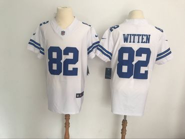Nike Cowboys #82 Jason Witten White Men's Stitched NFL Vapor Untouchable Elite Jersey