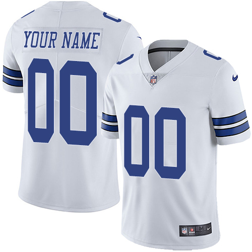 Nike Dallas Cowboys  Limited White Road Youth Jersey NFL Vapor Untouchable Customized jerseys