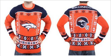 Nike Denver Broncos Men's Ugly Sweater