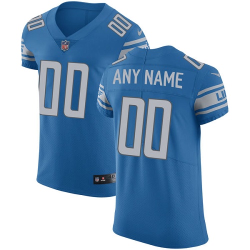 Nike Detroit Lions Elite Blue Home Men's Jersey NFL  Vapor Untouchable Customized jerseys