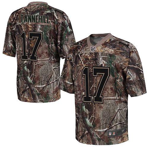 Nike Dolphins #17 Ryan Tannehill Camo Men's Stitched NFL Realtree Elite Jersey