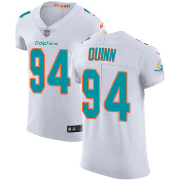 Nike Dolphins #94 Robert Quinn White Men's Stitched NFL Vapor Untouchable Elite Jersey