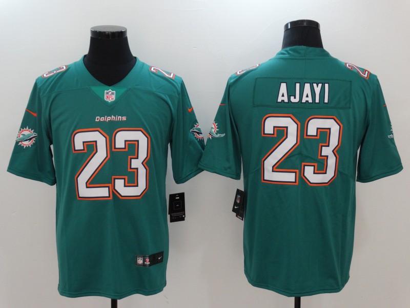 Nike Dolphins 23 Jay Ajayi Aqua Vapor Untouchable Limited Player Jersey