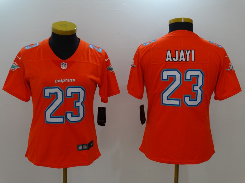 Nike Dolphins 23 Jay Ajayi Orange Youth Vapor Untouchable Player Limited Jersey