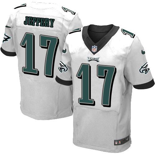 Nike Eagles #17 Alshon Jeffery White Men's Stitched NFL New Elite Jersey - 副本