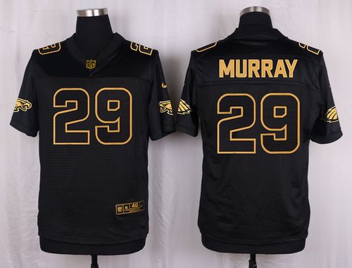 Nike Eagles #29 DeMarco Murray Black Men's Stitched NFL Elite Pro Line Gold Collection Jersey